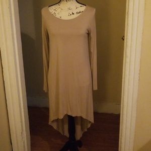 Hi lo  long sleeve dress.